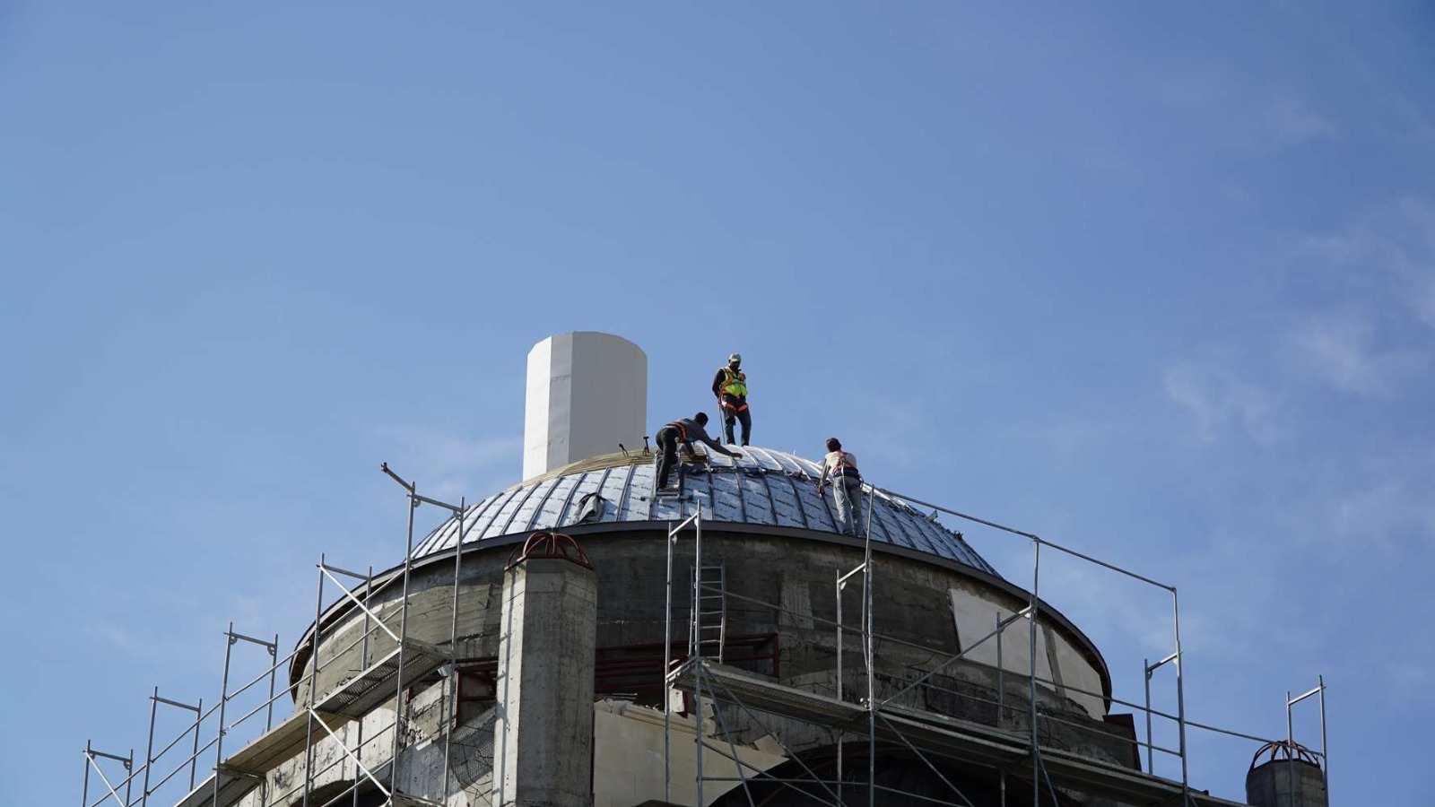 yeni yapılan camiler 2020 Yeni Yapılan Cami İnşaatları -  yeni yapılan cami - cami inşaatı, cami kubbe kaplama